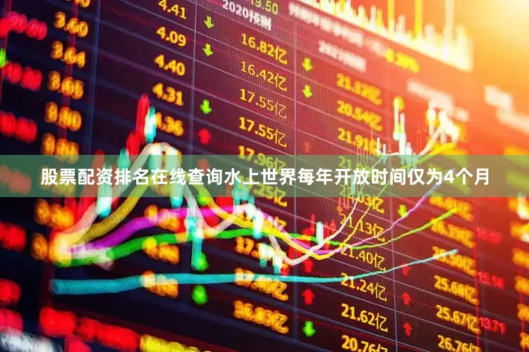 股票配资排名在线查询水上世界每年开放时间仅为4个月